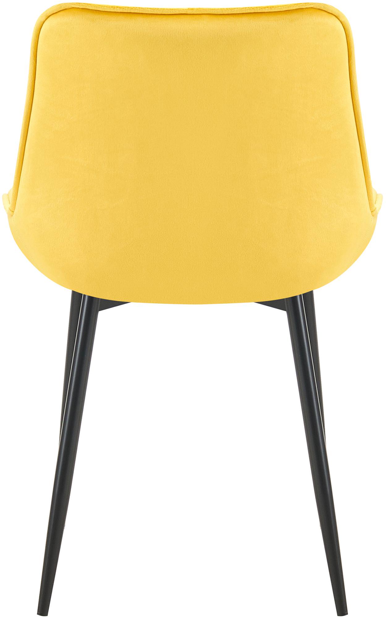 Chaise de salle à manger Wallace velours
