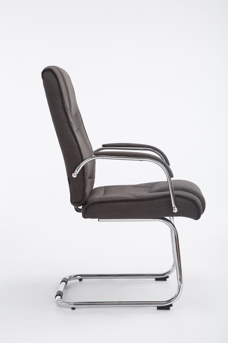Chaise visiteur Attila tissu