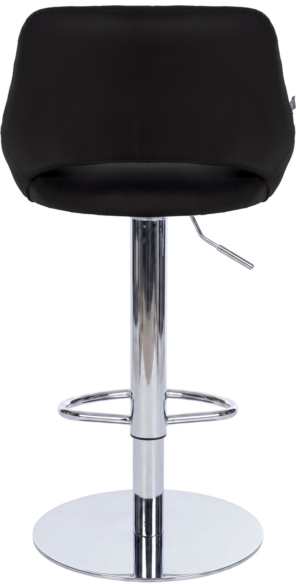 Lot de 2 tabourets de bar Milet chromés avec socles extra lourds