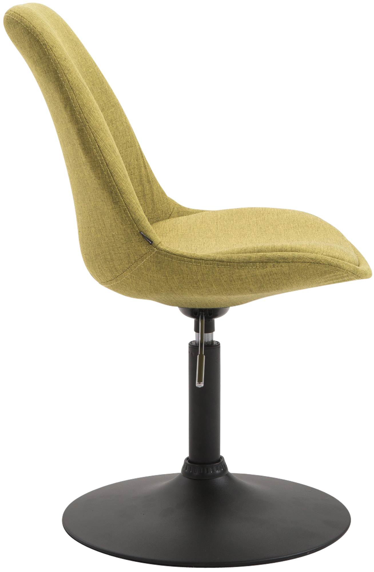 Chaise de salle à manger Maverick tissu avec pied trompette