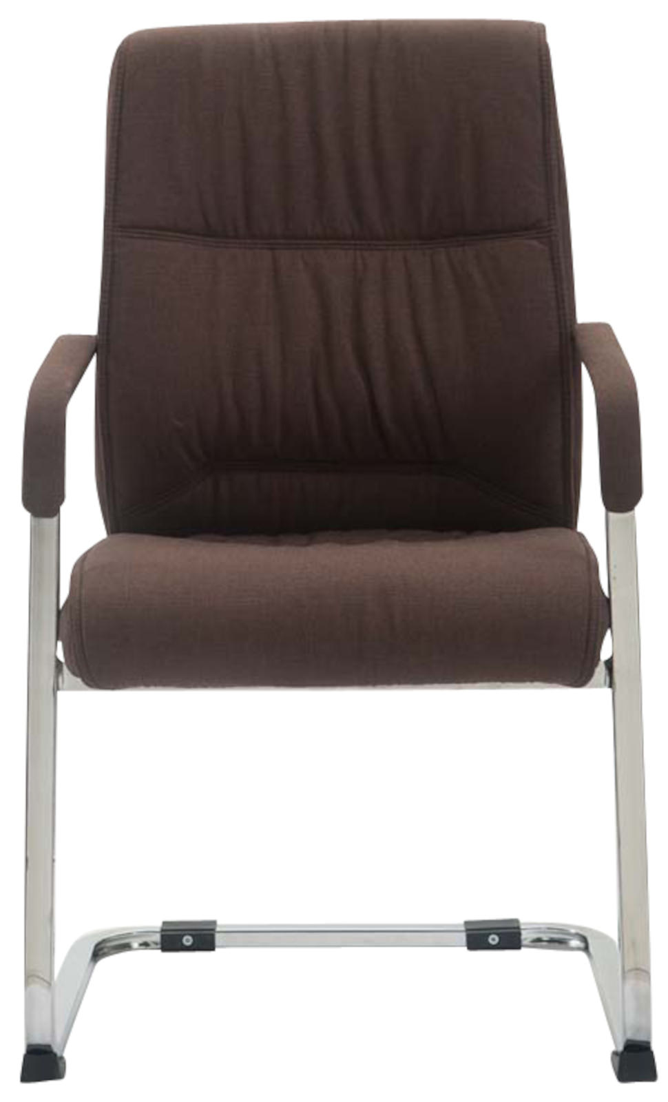 CLP Lot de 2 Chaises Cantilever XXL Anubis en Tissu avec accoudoirs