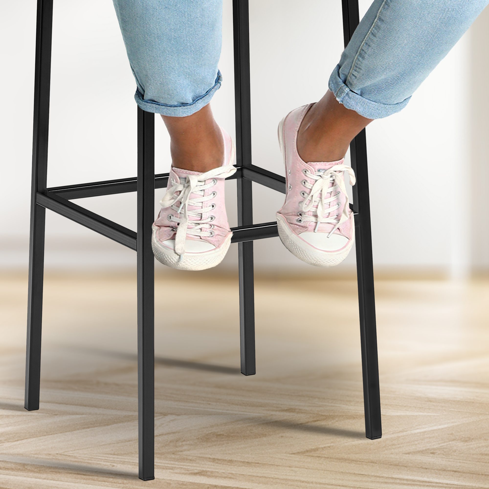 Tabouret de bar Montreal tissu