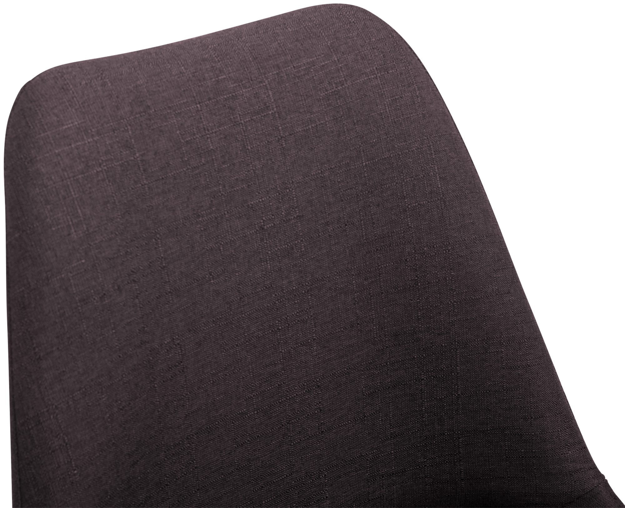 Chaise de salle à manger Maverick tissu avec pied trompette