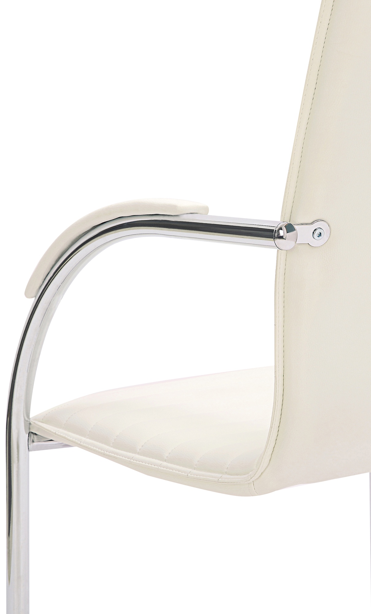 Chaise visiteur Tira similicuir