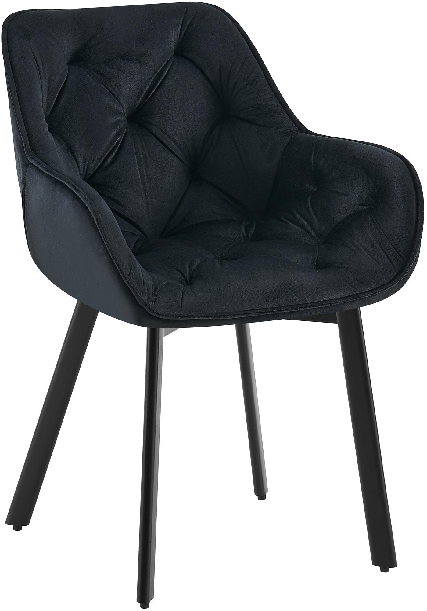 Lot de 2 Chaises de Salle à Manger Pivotantes Antigo en Velours