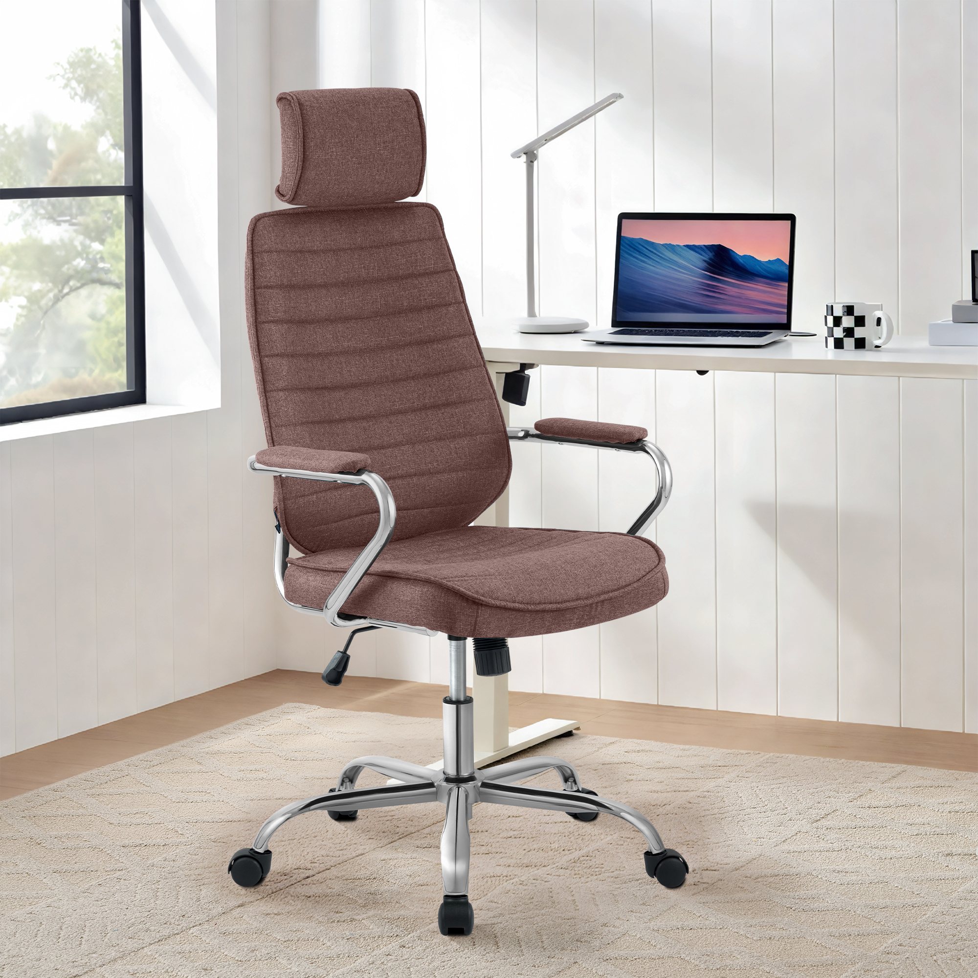Chaise de bureau Rako Tissu