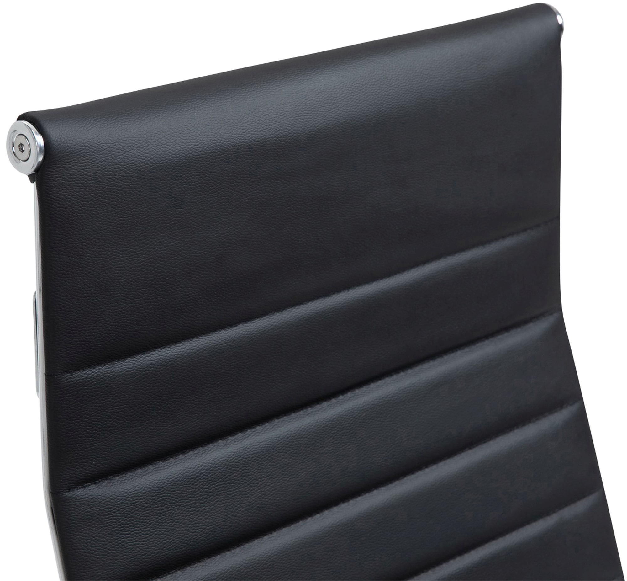 Chaise de bureau Kolumbus cuir véritable