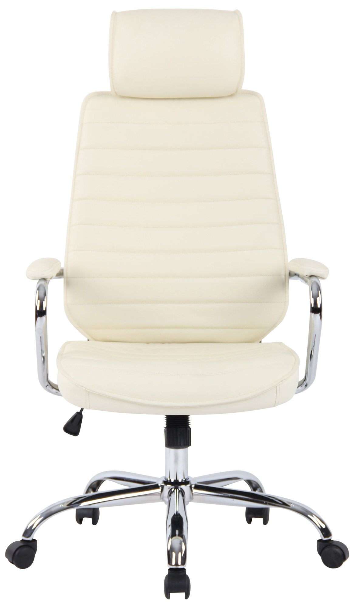 Fauteuil de bureau  Rako en véritable cuir ajustable et pivotant