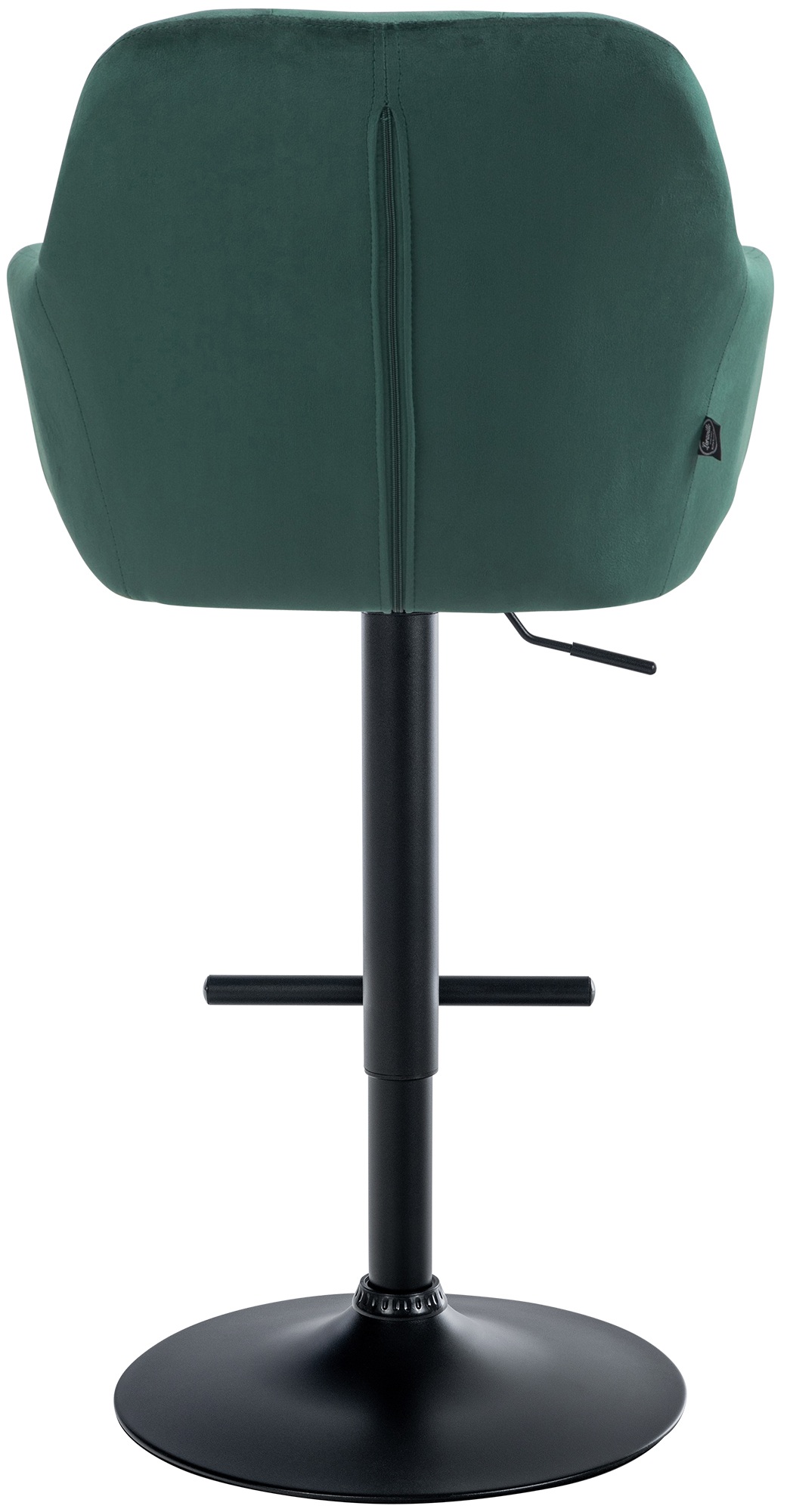 Tabouret de bar Natoma velours