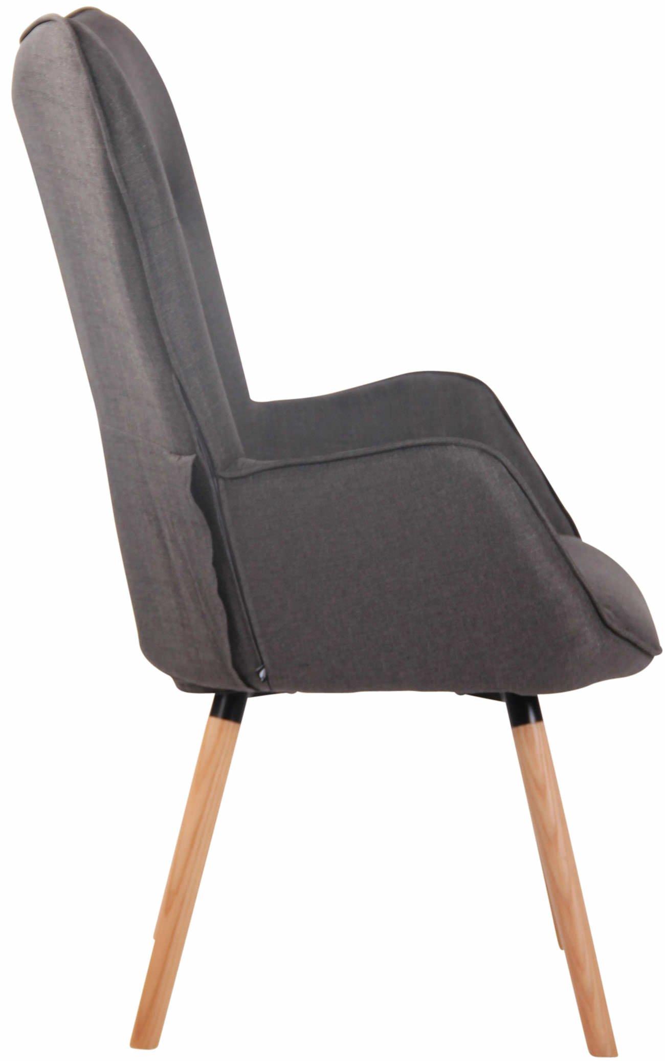 Chaise lounge Ashford en Tissu