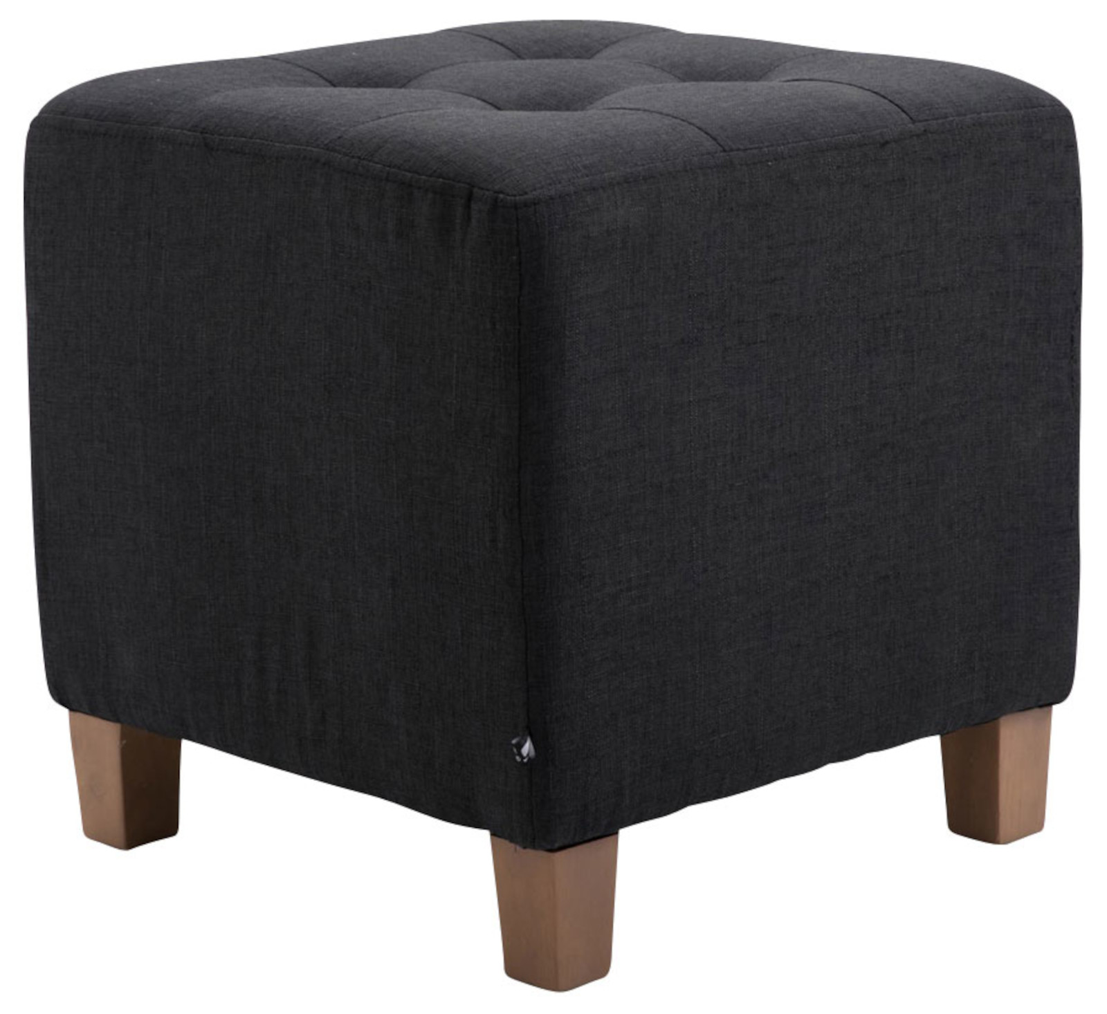 Lot de 2 tabourets bas Pharao en tissu