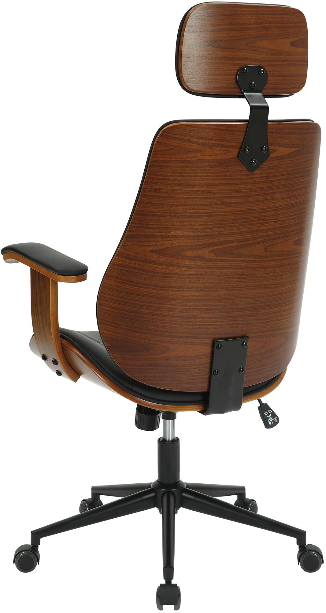 Chaise de bureau Lugo similicuir