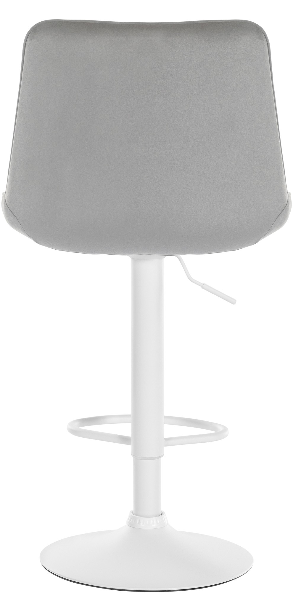 Lot de 2 tabourets de bar Toni velours
