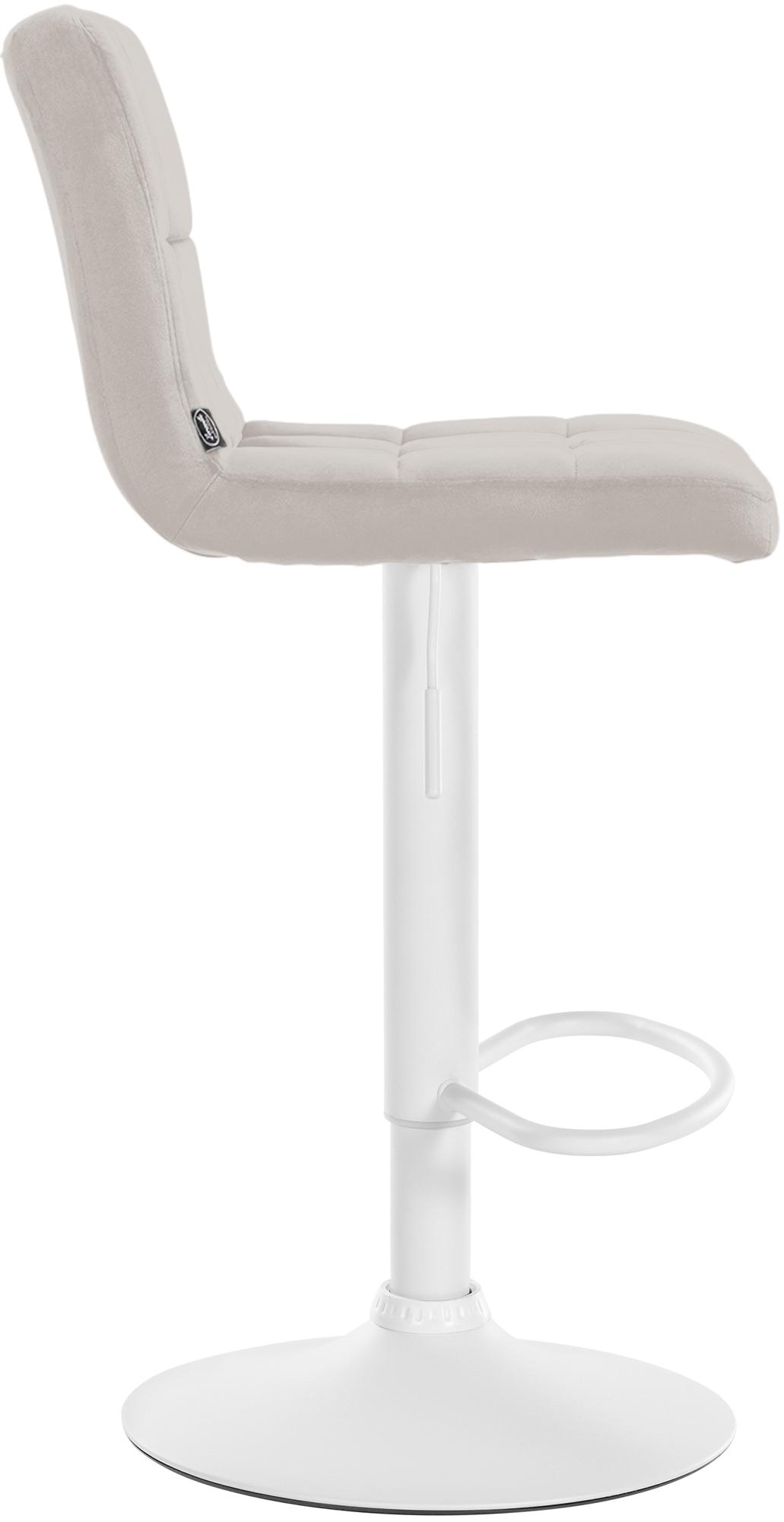 Tabouret de Bar Peru Velours