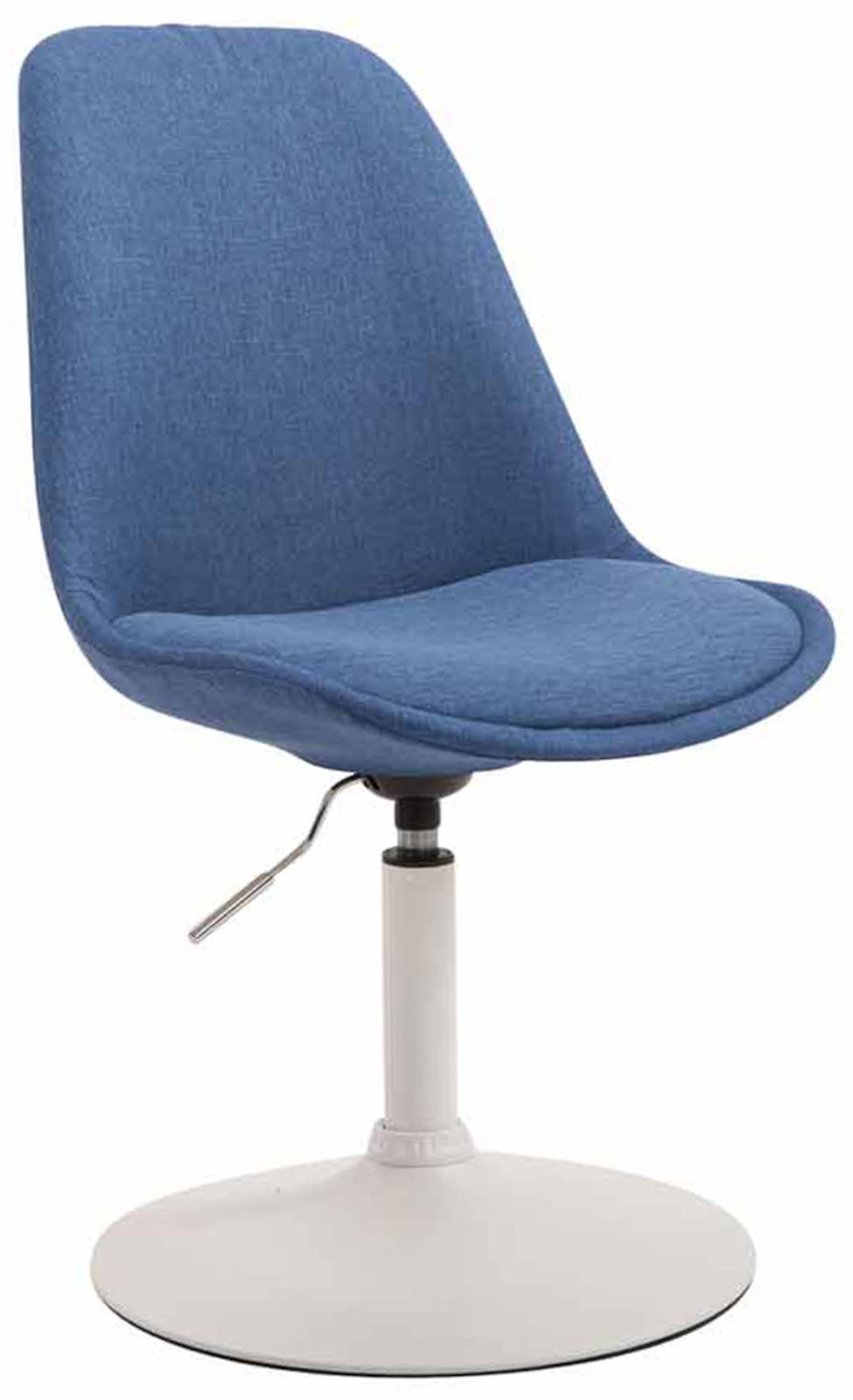 Lot de 4 Chaises de salle à manger Maverick tissu avec pied trompette