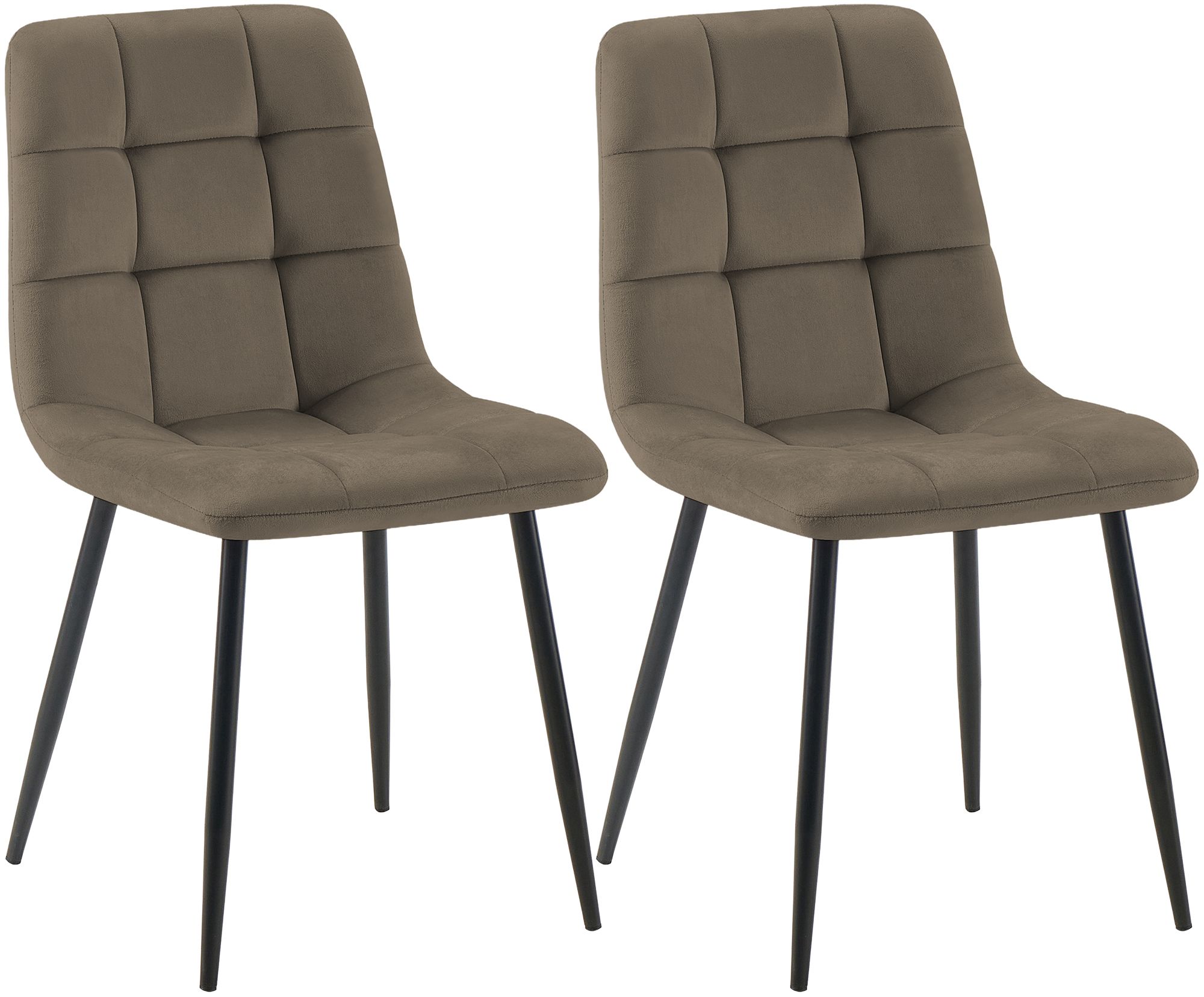 Lot de 2 chaises de salle à manger Tilde