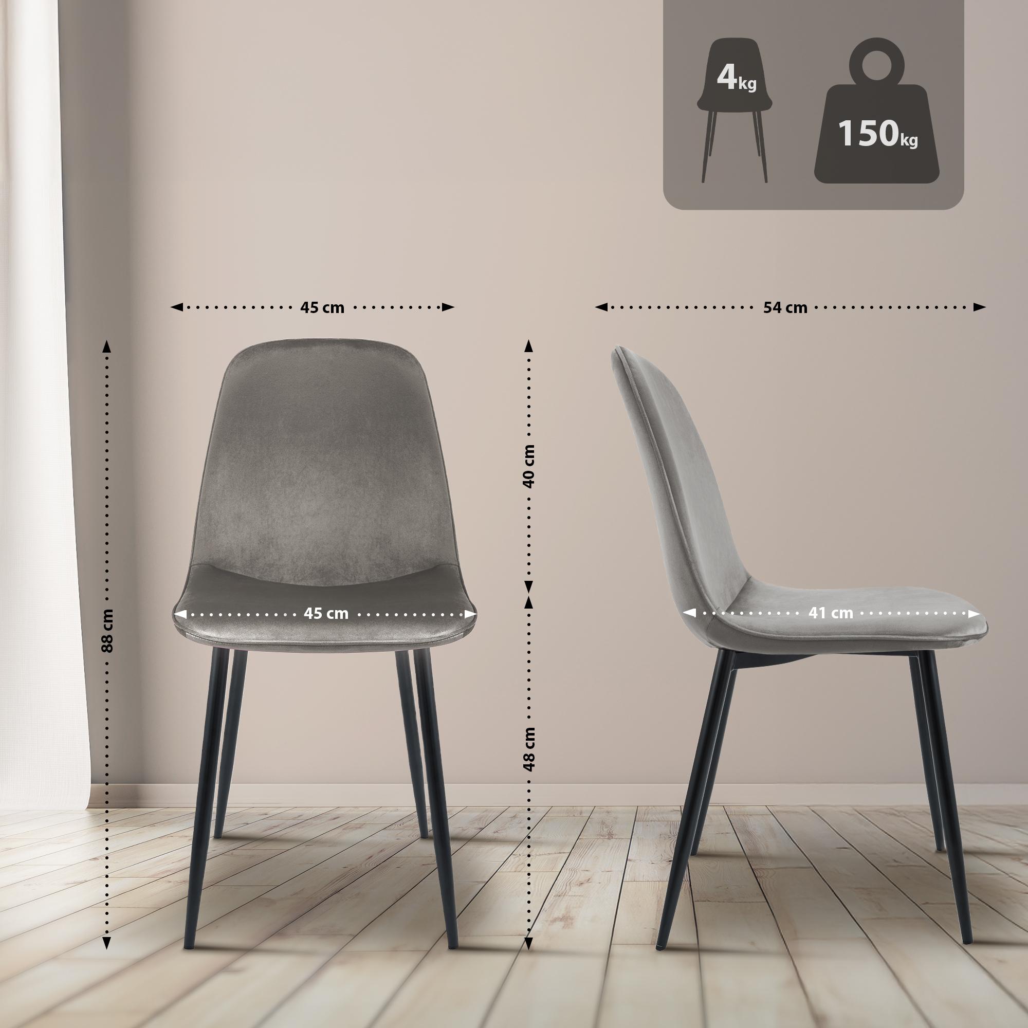 Chaise de salle à manger Maryam