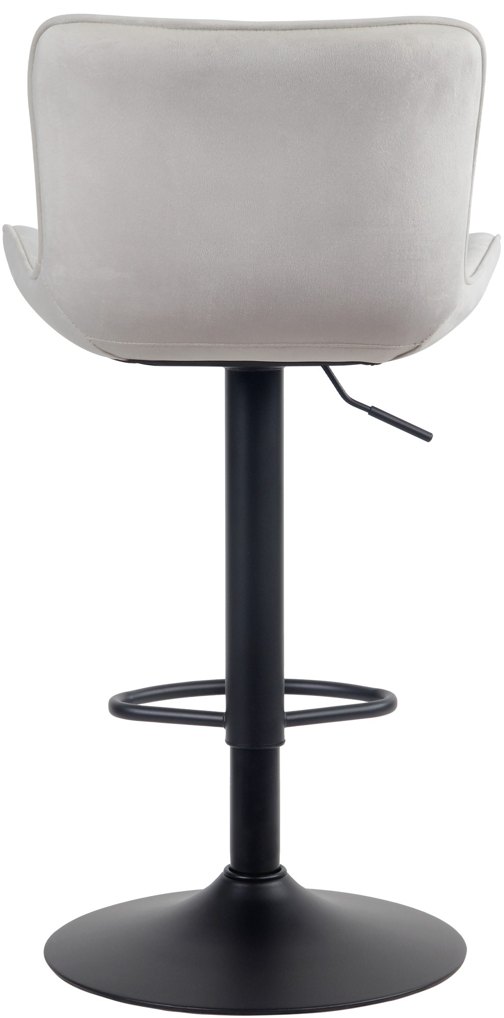 Tabouret de bar Linus Pied en Métal Hauteur réglable Siège pivotant