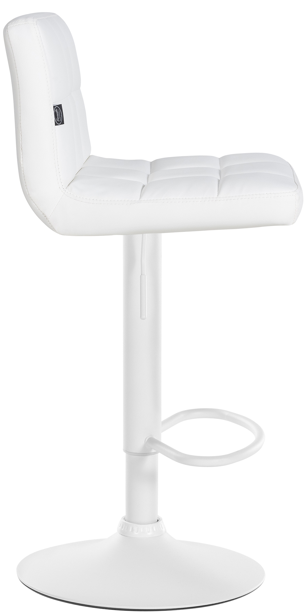 Lot de 4 tabourets de bar Feni similicuir