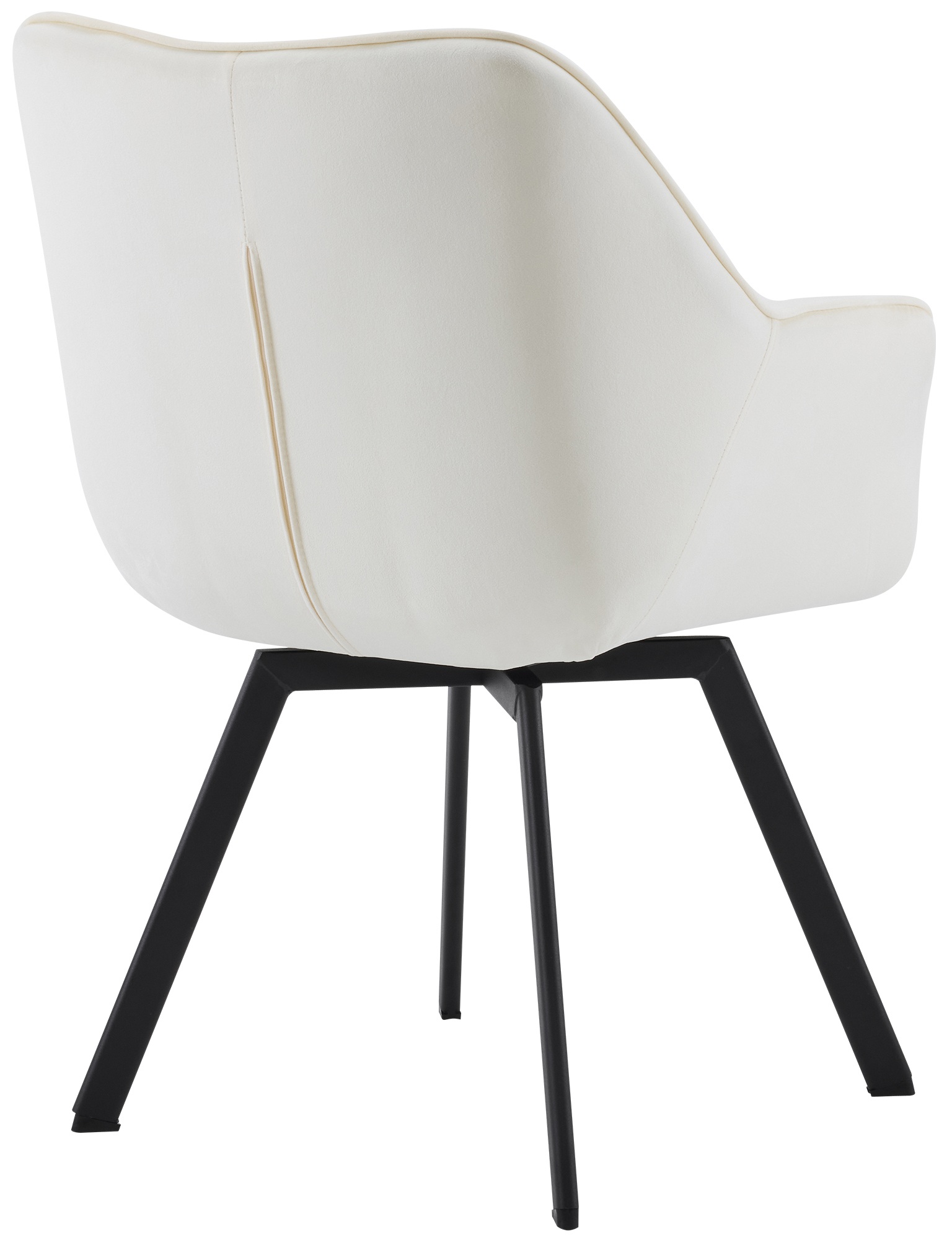 Chaise de salle à manger Jordi velours