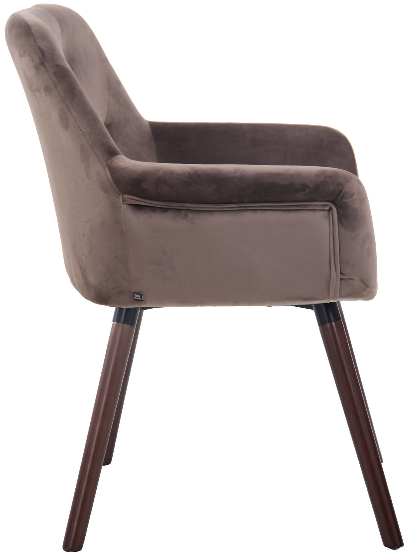 Chaise de salle à manger Cassidy en Velours