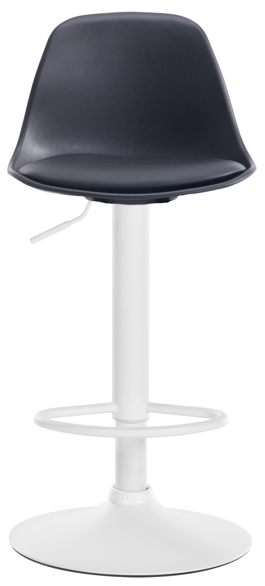 Tabouret de bar Kiel Similicuir et coque en plastique