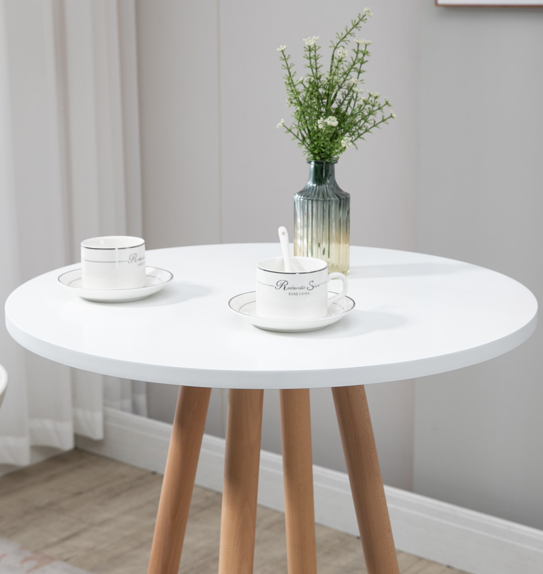 Table haute de bar Livia en Bois