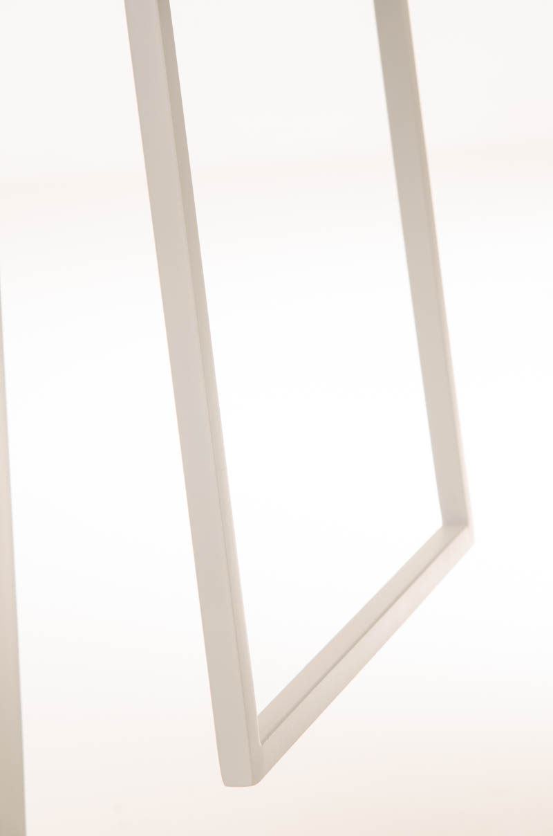 Tabouret de bar Lameng W78 en Similicuir pied en métal