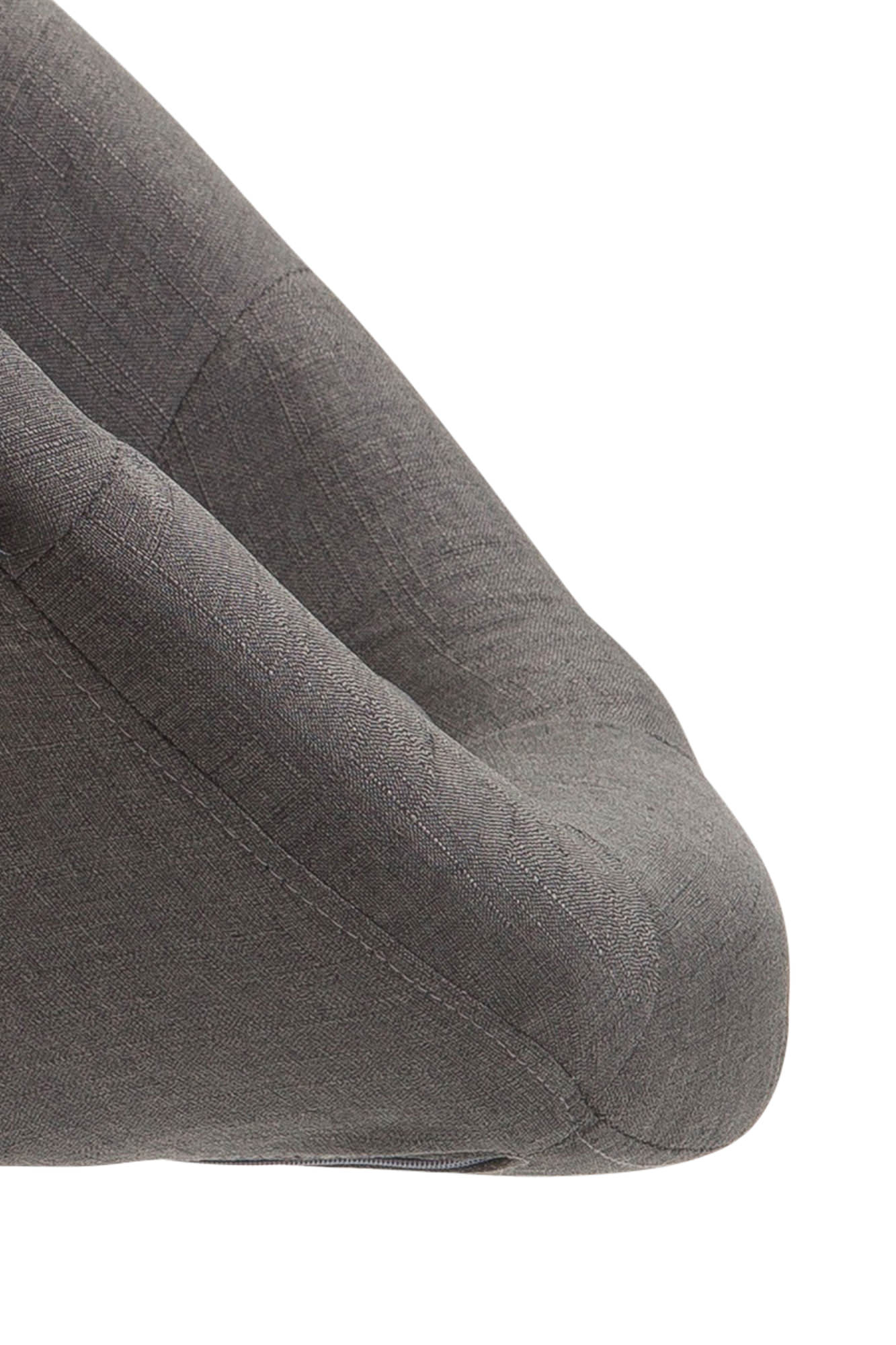 Tabouret de bar London V2 en tissu avec Pied et Repose-pieds en métal