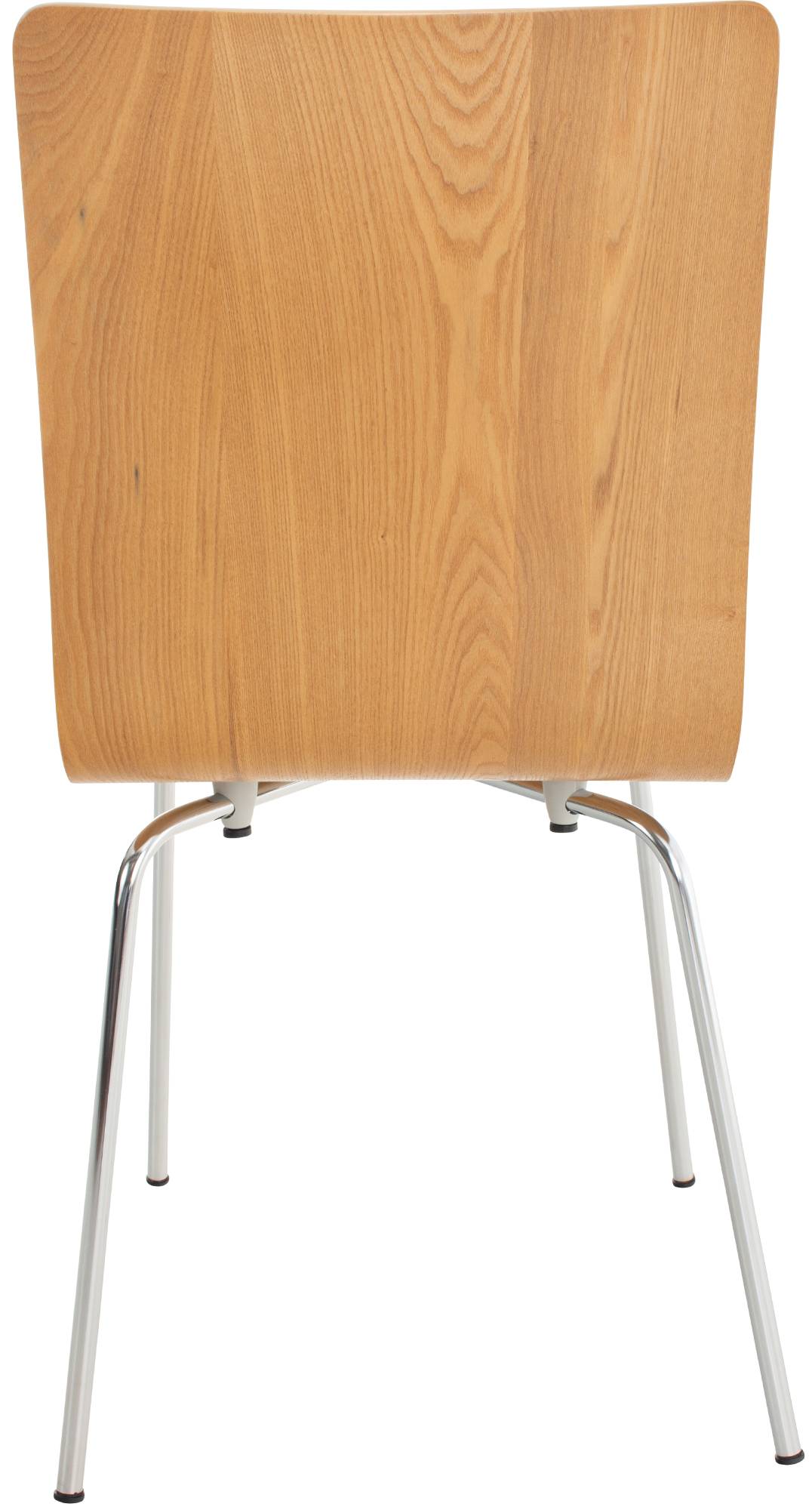 Chaise en bois avec piètement en métal PEPE Chêne