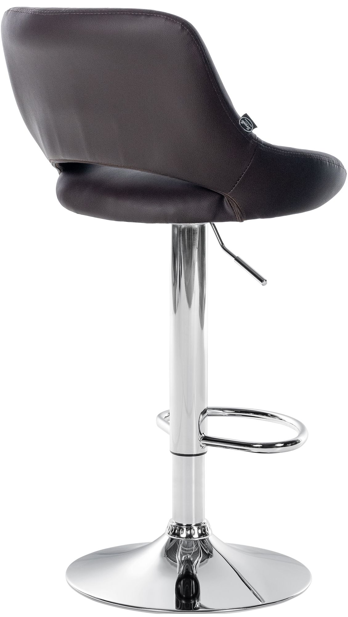 Lot de 2 tabourets de bar Milet en similicuir