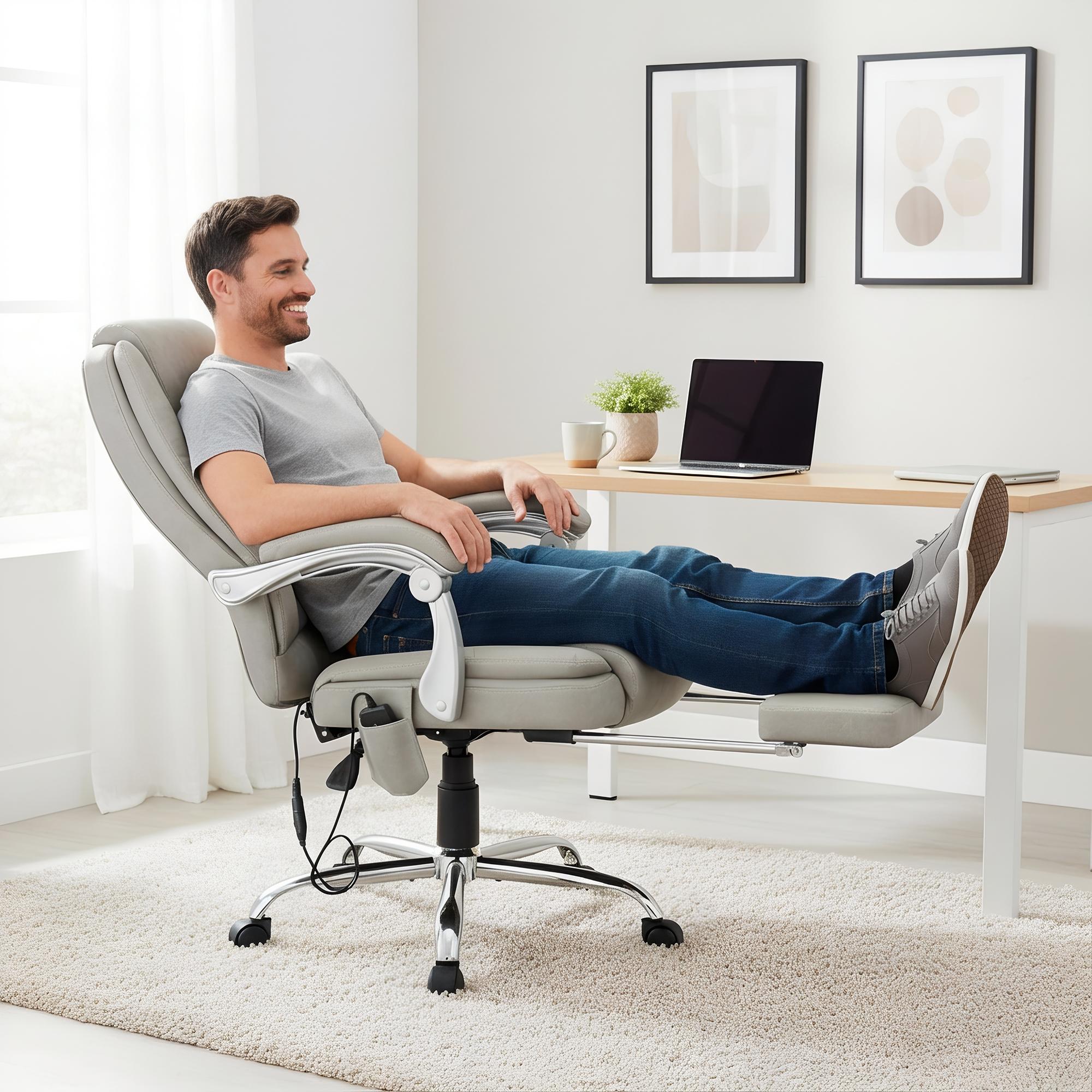 Chaise de bureau Rubia avec fonction massage