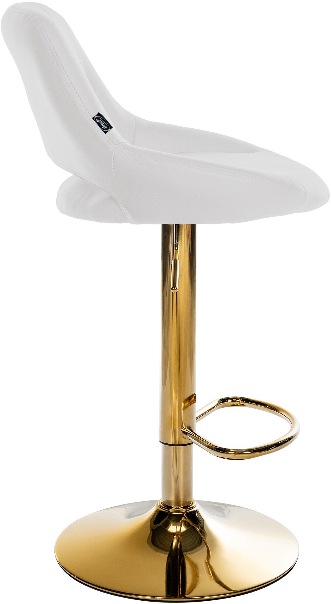 Tabouret de bar Milet en similicuir