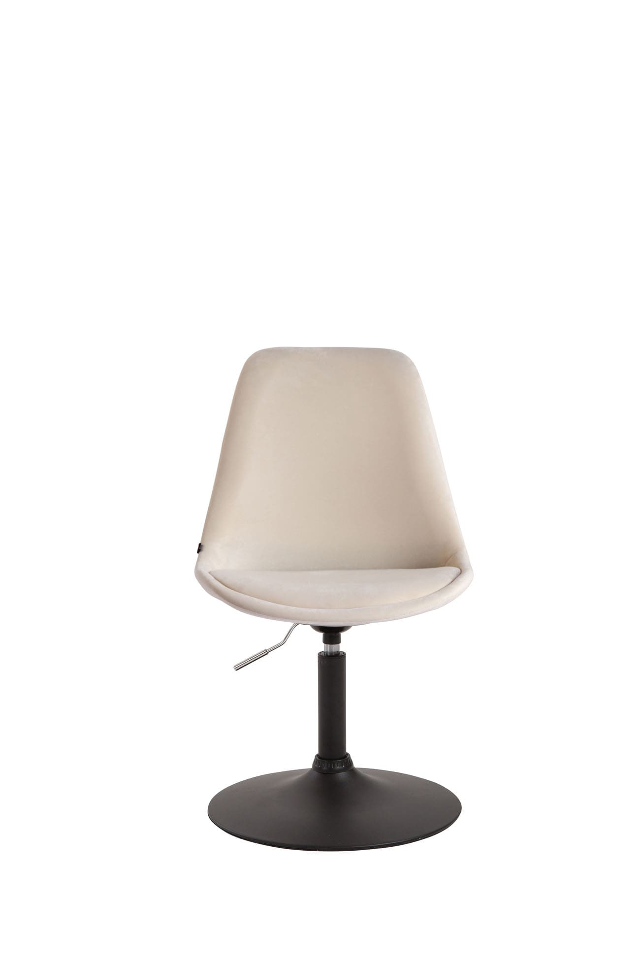 Lot de 4 Chaises de salle à manger Maverick en velours avec pied métal