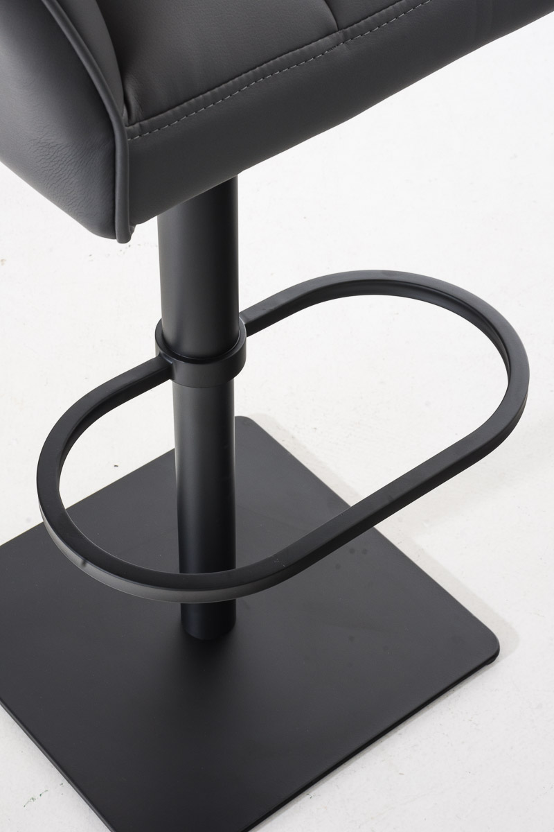 Tabouret de bar Damaso avec revetement en similicuir