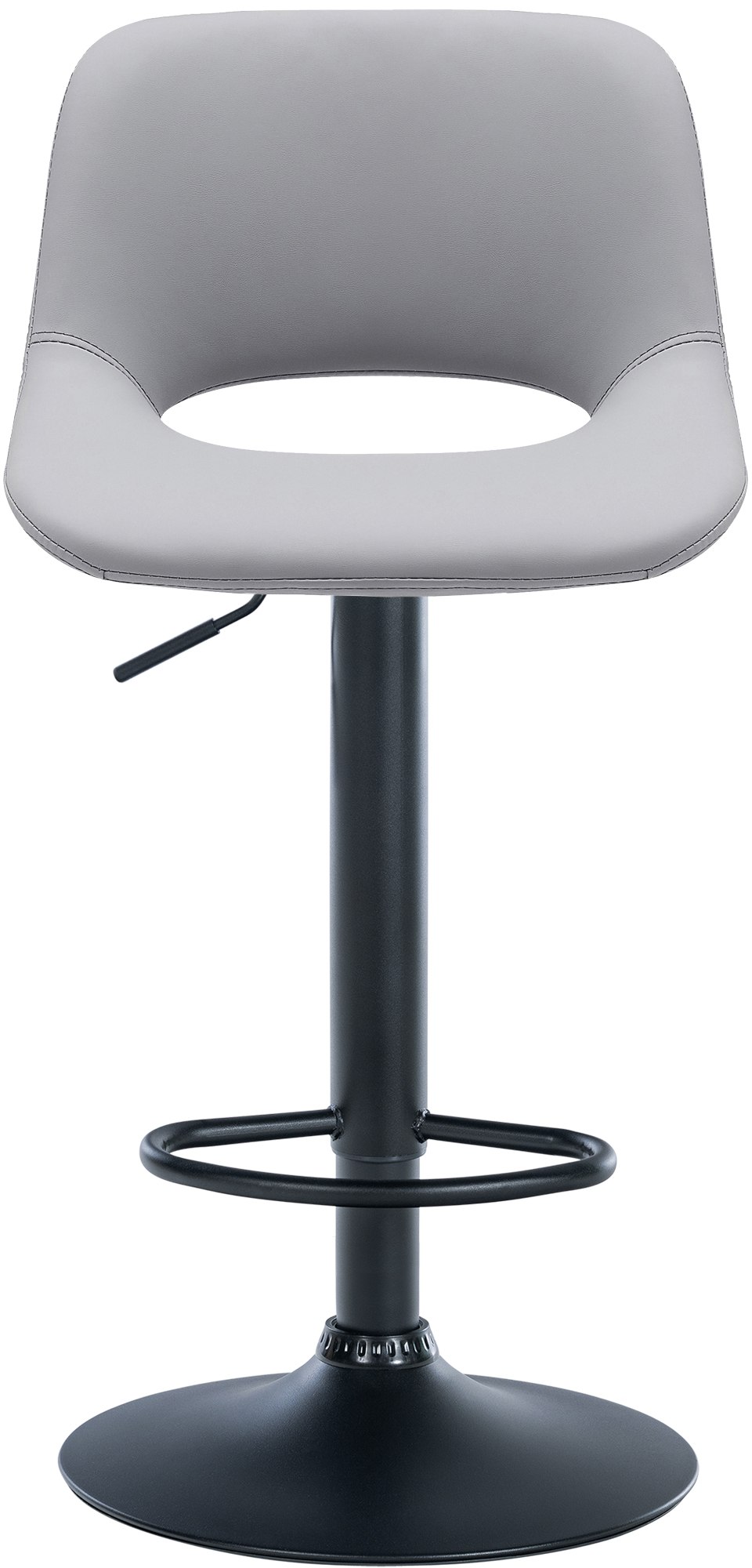 Lot de 2 tabourets de bar Camden en similicuir