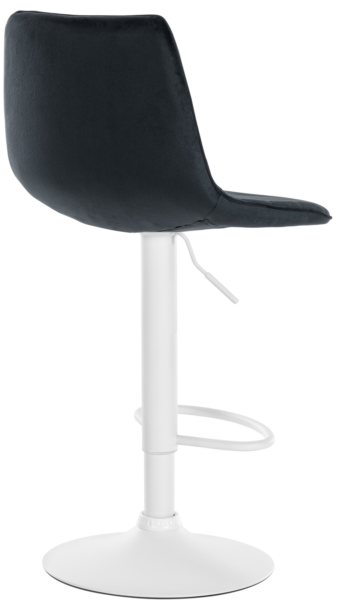 Lot de 2 tabourets de bar Lex velours