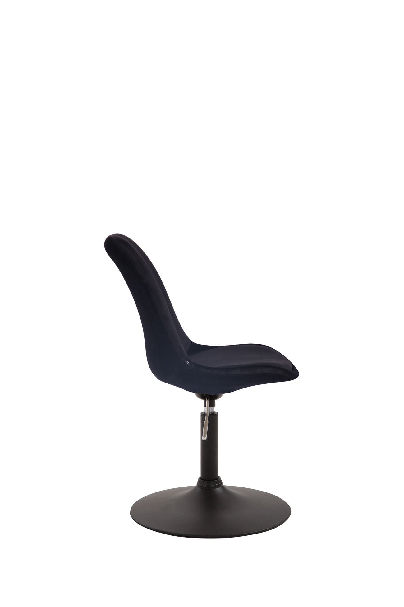 Lot de 4 Chaises de salle à manger Maverick en velours avec pied métal