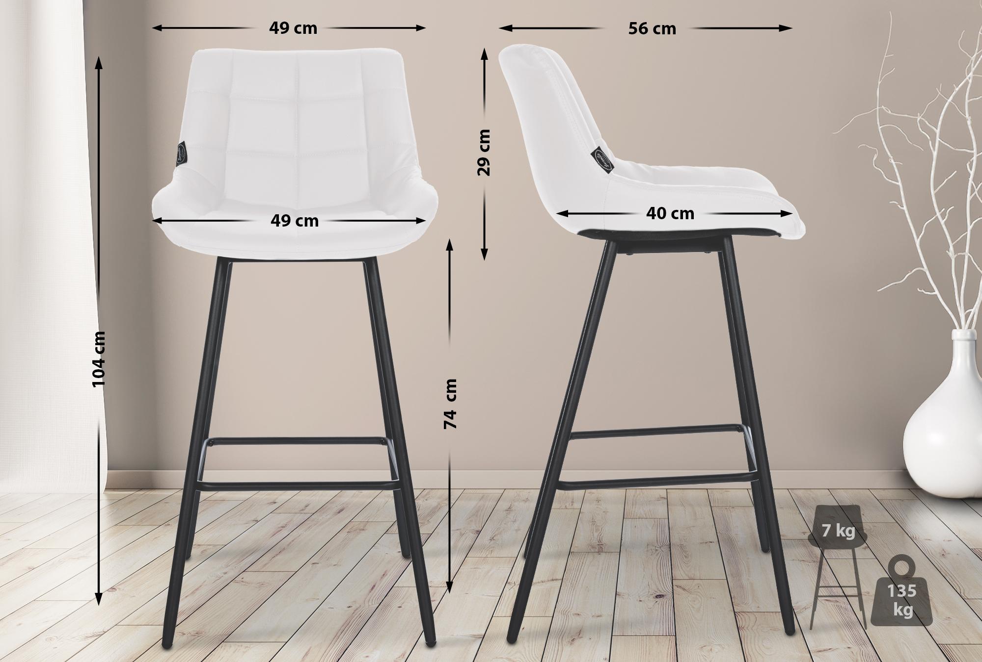 Tabouret de bar Weston
