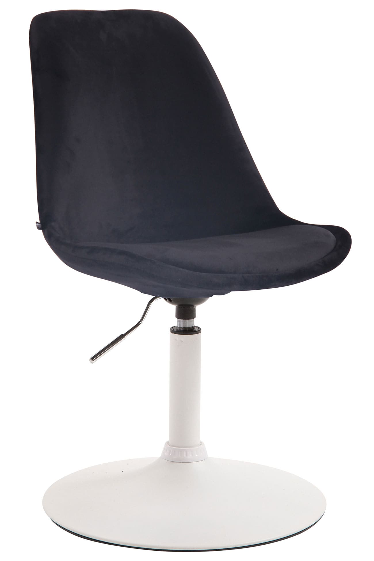Lot de 4 Chaises de salle à manger Maverick en velours avec pied métal