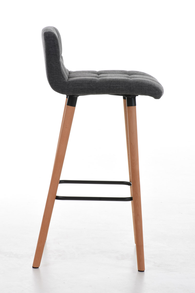 Tabouret de bar Lincoln revêtement tissu
