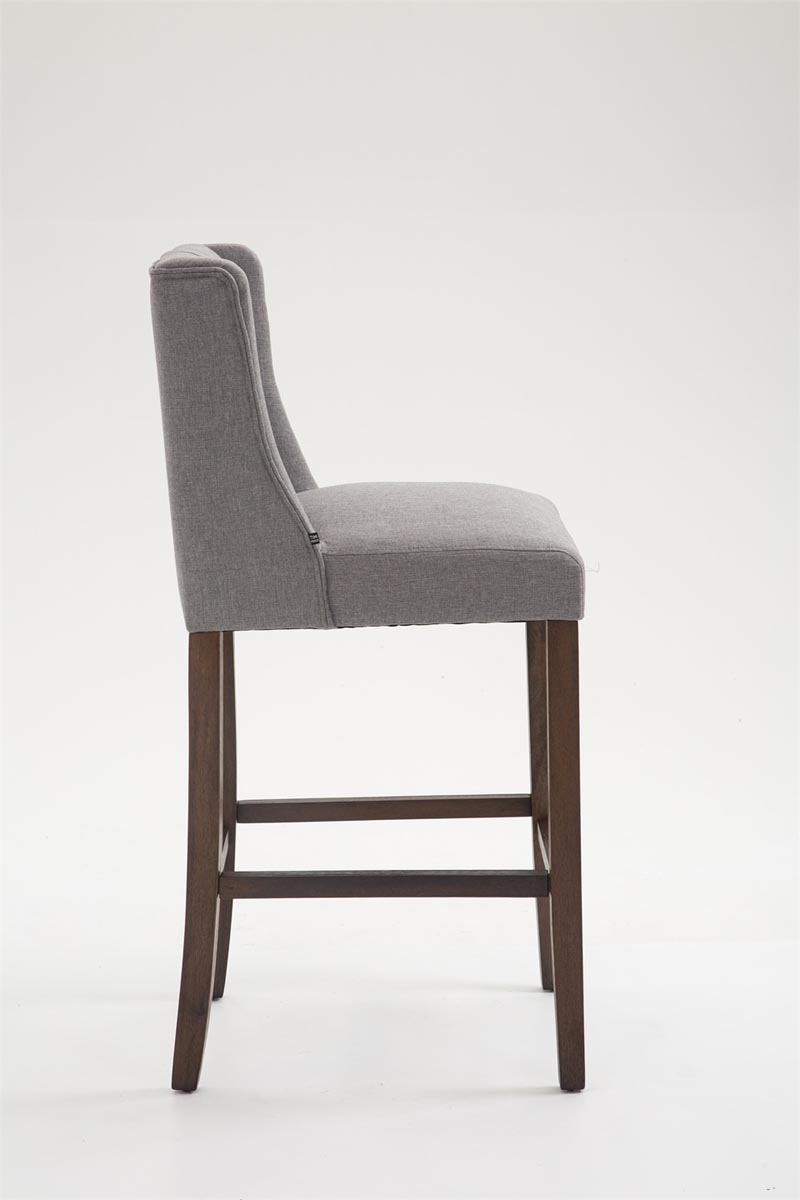 Tabouret de bar Cassandra tissu