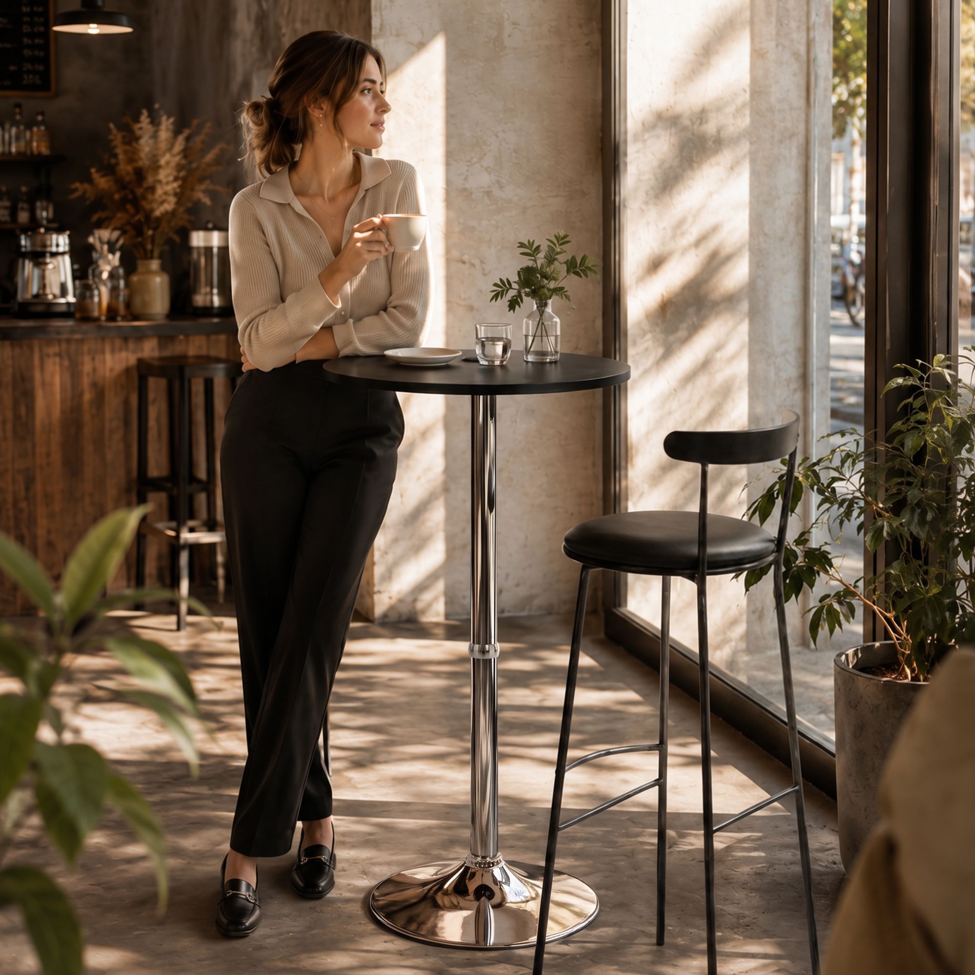 Table mange-debout ronde Ø 60 cm
