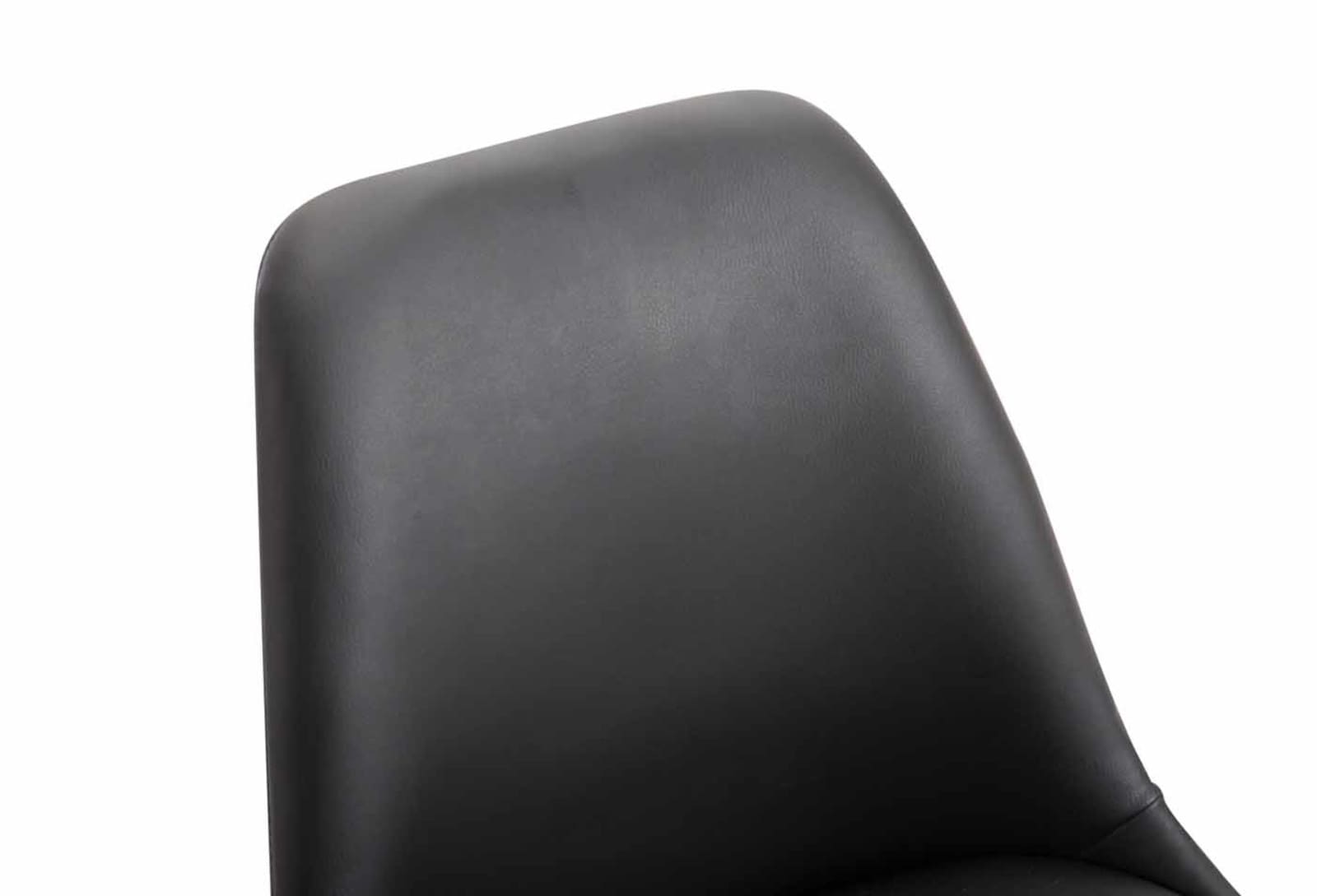 Lot de 4 Chaises de salle à manger Maverick similicuir avec pied trompette
