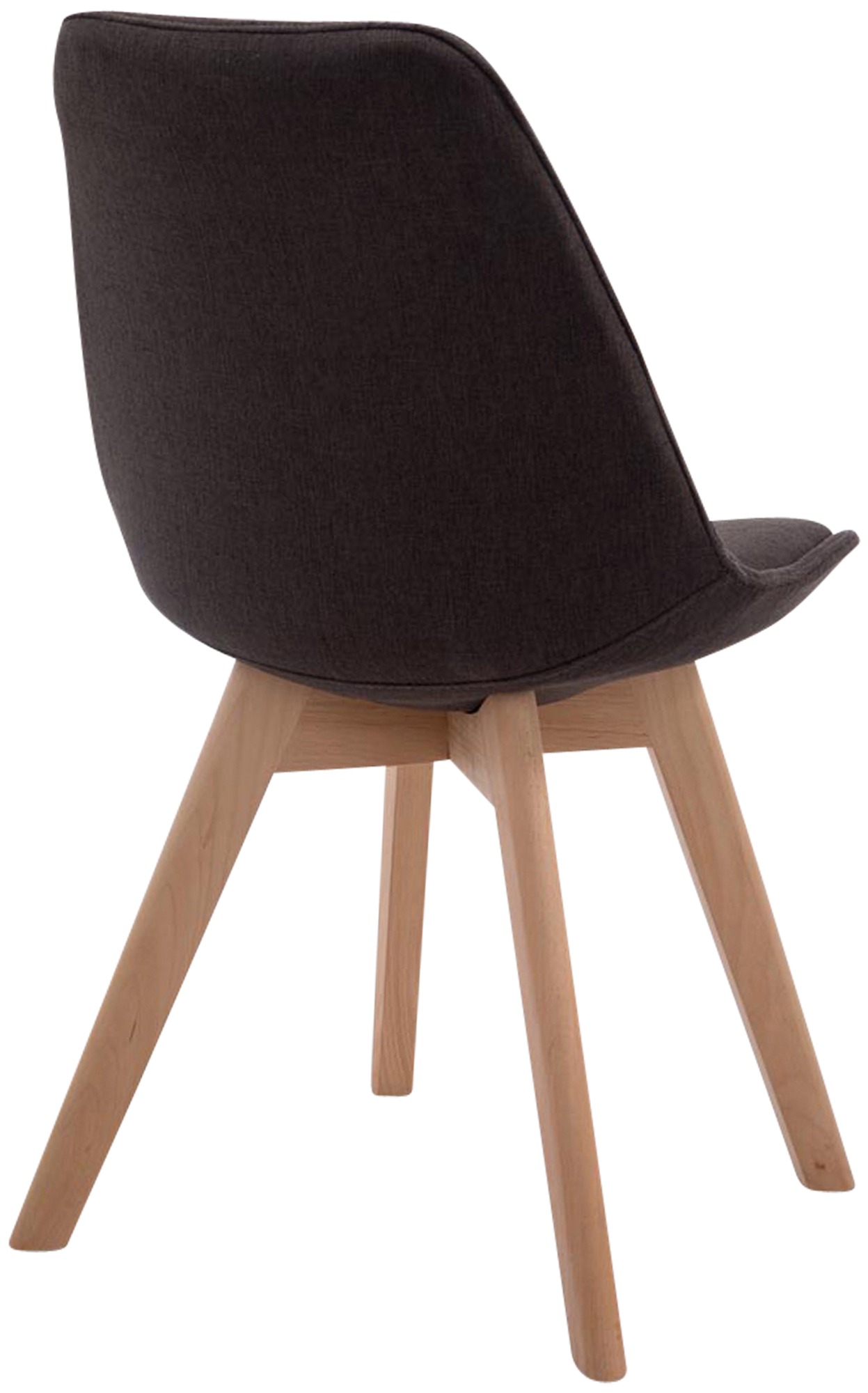 Chaise de visiteur Borneo V2 tissu