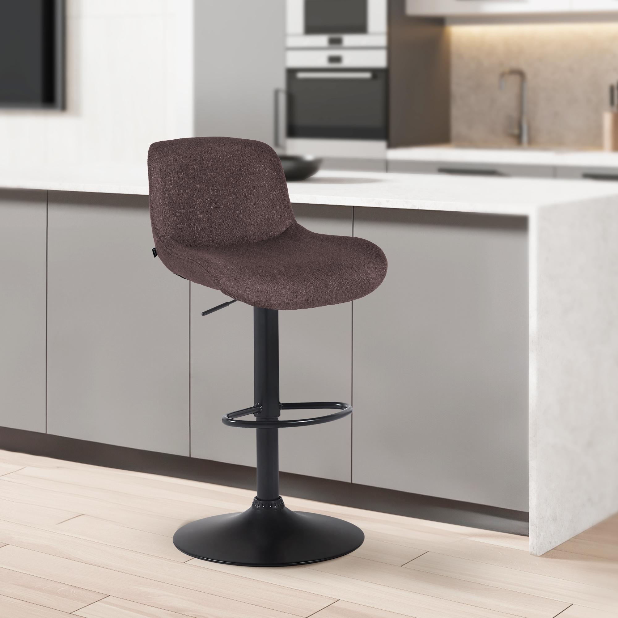Tabouret de bar Solon noir