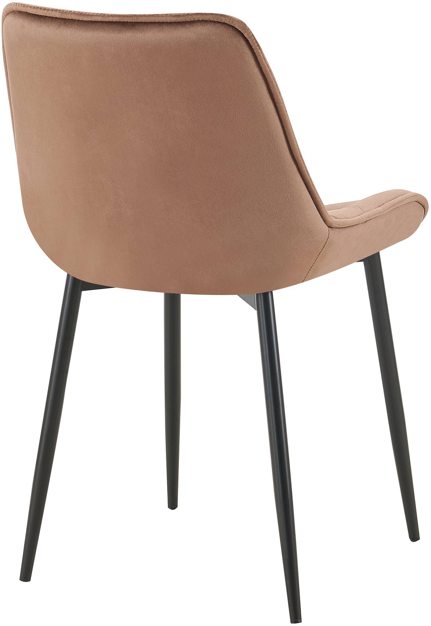 Chaise de salle à manger Wallace velours