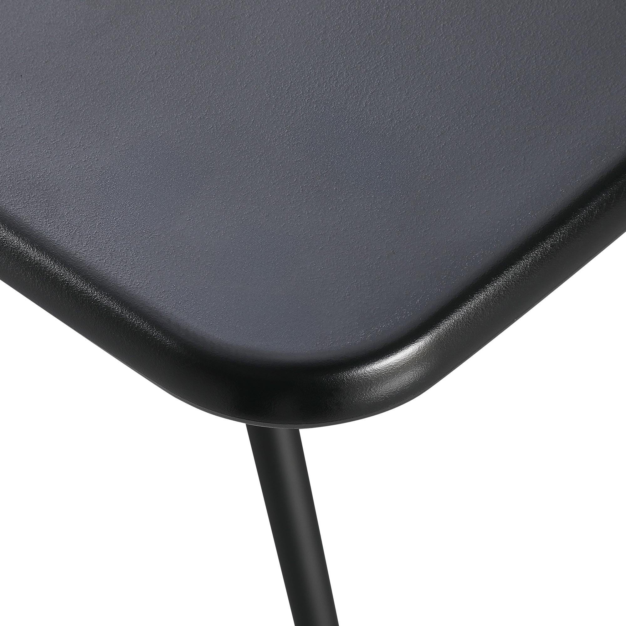 Table de jardin Becky carree 72 x 72 cm