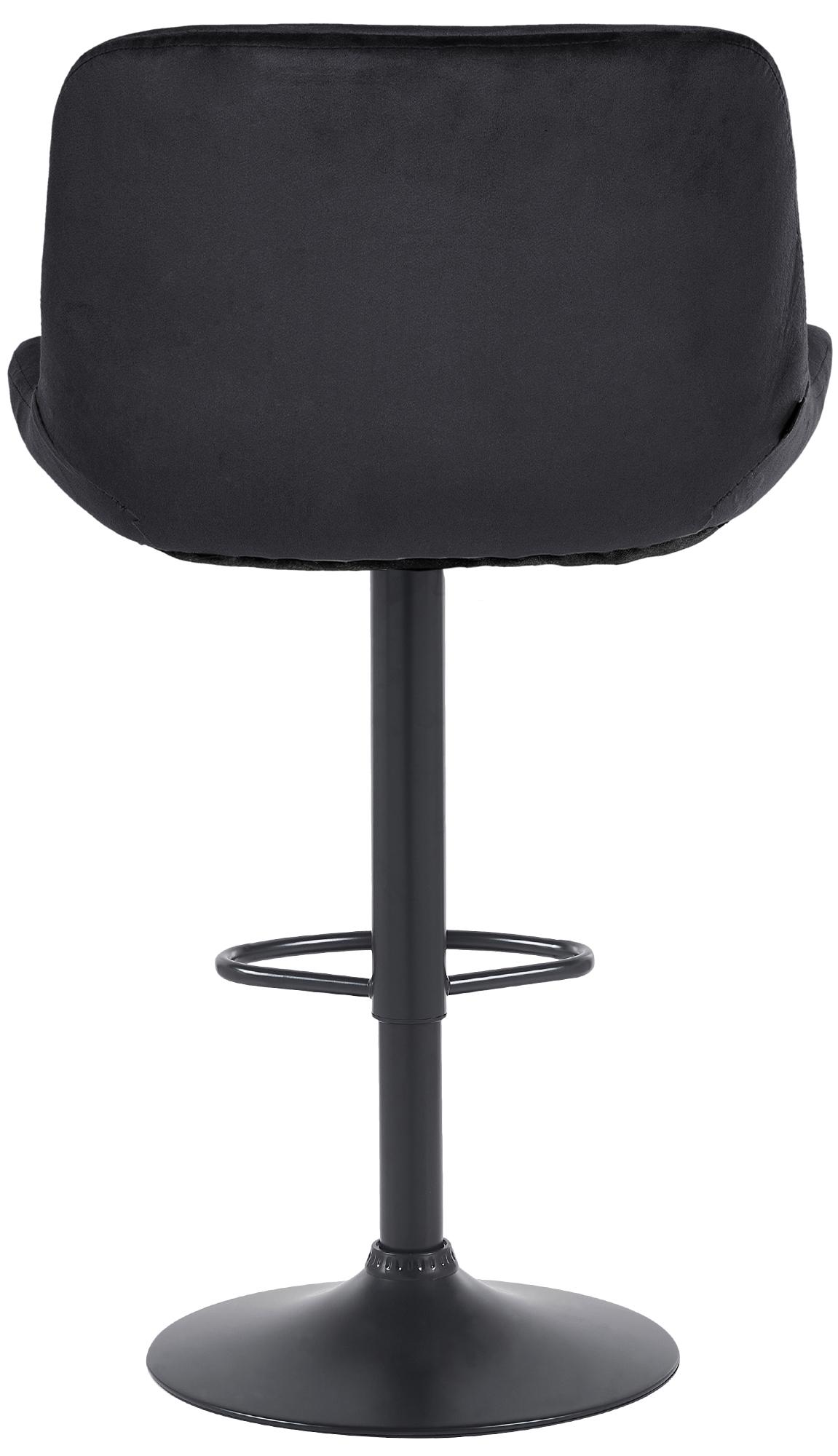 Lot de 2 tabourets de bar Solon noir
