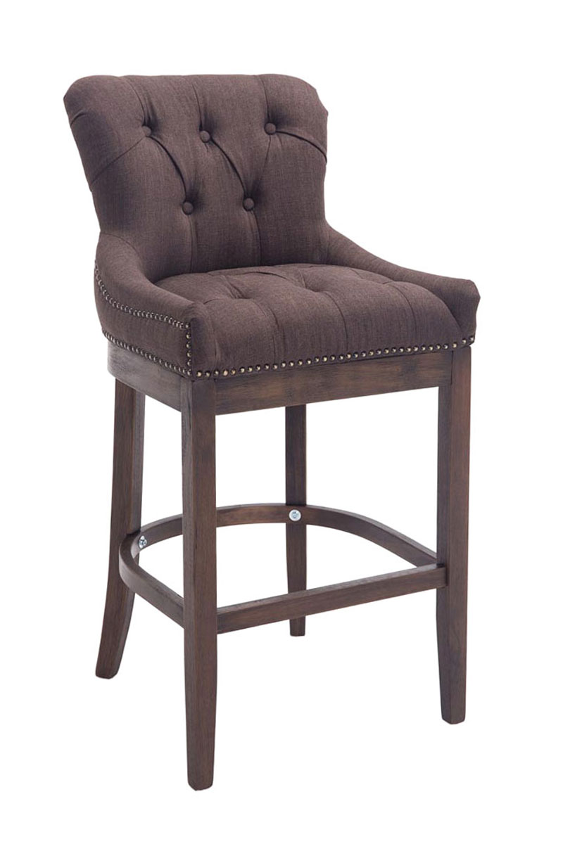 Lot de 2 Tabourets de Bar Lakewood en Tissu